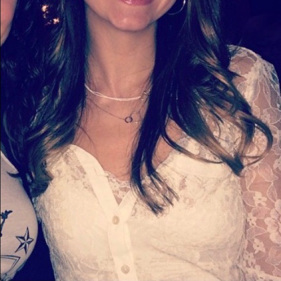 Express Lace Portofino Top VGUC - Picture 9 of 10